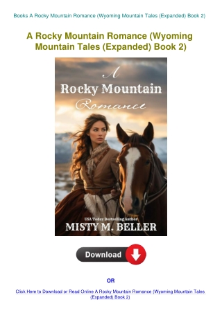 Books A Rocky Mountain Romance (Wyoming Mountain Tales (Expanded) Book 2)