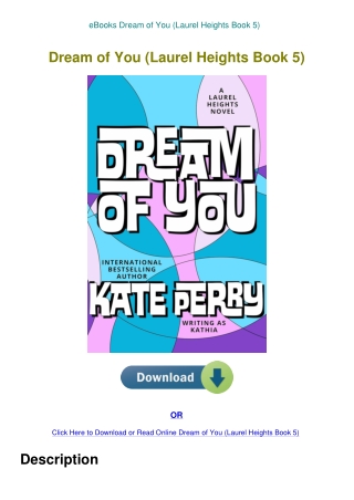 eBooks Dream of You (Laurel Heights Book 5)