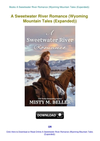 Books A Sweetwater River Romance (Wyoming Mountain Tales (Expanded))
