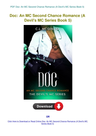 PDF Doc An MC Second Chance Romance (A Devil's MC Series Book 5)