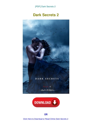 [PDF] Dark Secrets 2
