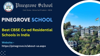 Boarding schools in Solan