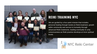 Reiki Training NYC