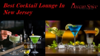 Best Cocktail Lounge New Jersey