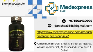 BiomanixCapsule