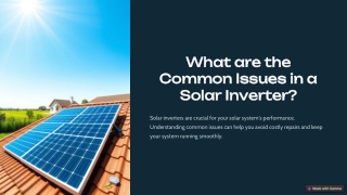 What-are-the-Common-Issues-in-a-Solar-Inverter