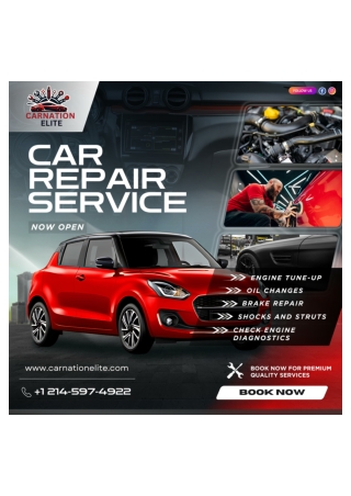 Best car repair & service in Dollas