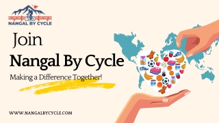 Nangal By Cycle Represent Their Professional Social Work Organizations In Nangal