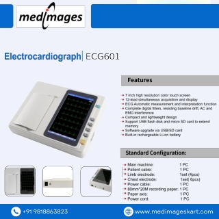 Electrocardiograph ECG601 | MedimagesKart