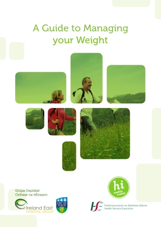 A Guide to Managing your Weight Author Donal O'Shea