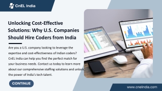 Unlocking Cost Effective Solutions Why U.S. Companies Should Hire Coders from India