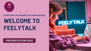 FeelyTalk: Your Emotional Outlet