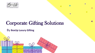 Corporate Gifting By BoxUp Luxury Gifting