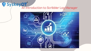 An Introduction to Scribbler Log Manager