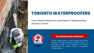 Exterior Waterproofing Toronto Expert Basement Protection