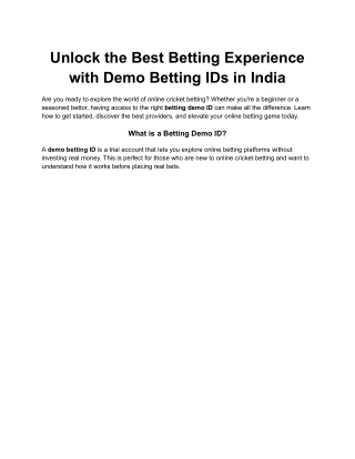 online cricket ID - Lionbet666