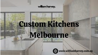 Custom Kitchens Melbourne