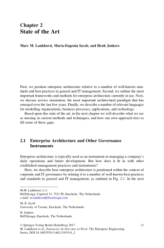 Enterprise architecture