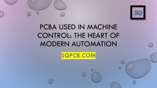 PCBA Used in Machine Control - The Heart of Modern Automation