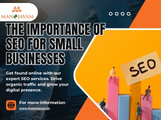 Importance of SEO for Small Businesses A Comprehensive Guide