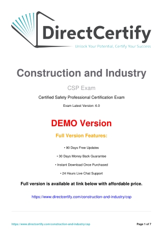 "Simple Q&A PDF for CSP Exam Preparation Guide"