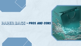 Paper bags vs plastic bags