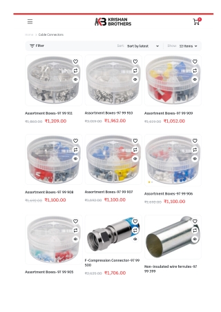 high-quality Quality Cable connectors by Krishan Brothers