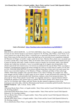 [Free Download] Harry Potter y el legado maldito / Harry Potter and the Cursed C