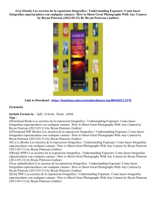 (Free Download) Los secretos de la exposicion fotografica / Understanding Exposu