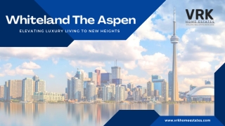 Whiteland The Aspen: Luxury Living Redefined