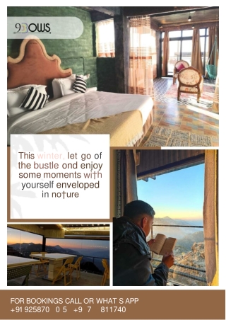 Best Boutique rooms in 9Bows Landour