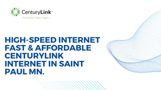 CenturyLink Internet in Saint Paul, MN