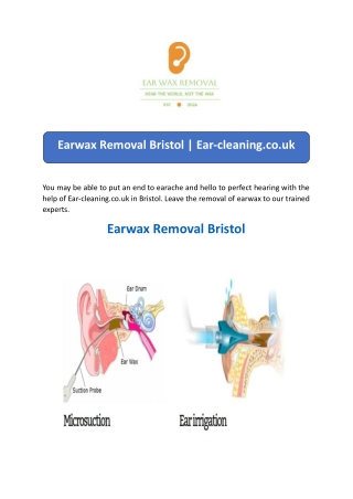 Earwax Removal Bristol  Ear-cleaning.co.uk