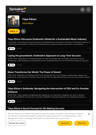 Godmode's Secret Weapon: An Interview with Talya Elitzer