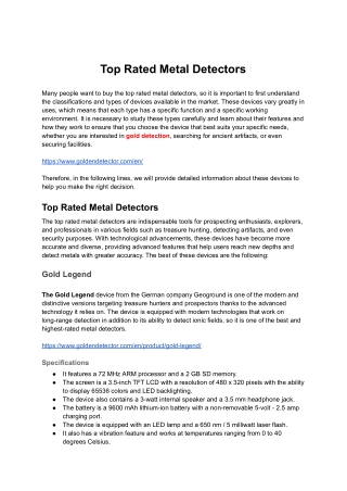 Top Rated Metal Detectors (13)