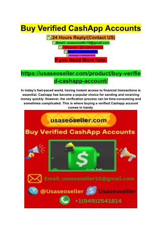 Buy Verified CashApp Accounts (3)