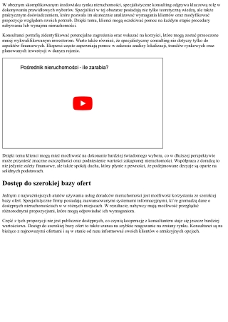 Pośrednik nieruchomości. Powody, dla których warto skorzystać z biura nieruchomo