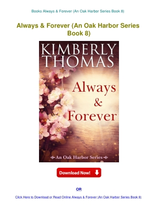 Books Always & Forever (An Oak Harbor Series Book 8)