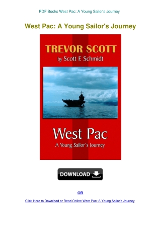 PDF Books West Pac A Young Sailor's Journey