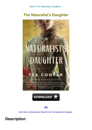 Books The Naturalist's Daughter