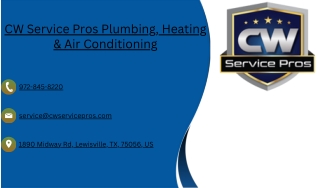 CW Service Pros Plumbing, Heating & Air Conditioning (1)