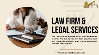 Law firm & Legal Services