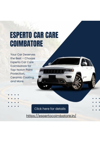 Esperto Car Care Coimbatore