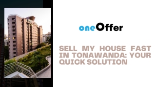 Sell My House Fast in Tonawanda Your Quick Solution