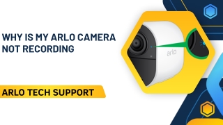 Why Is My Arlo Camera Not Recording