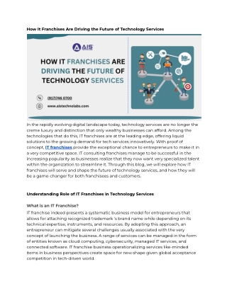 How-It-Franchises-Are-Driving-the-Future-of-Technology-Services