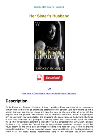 eBooks Her Sister's Husband