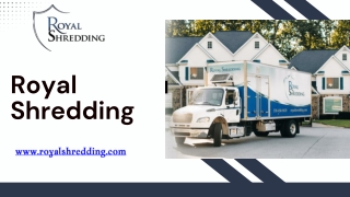 Royal Shredding Expands Document Shredding Services Across North Carolina
