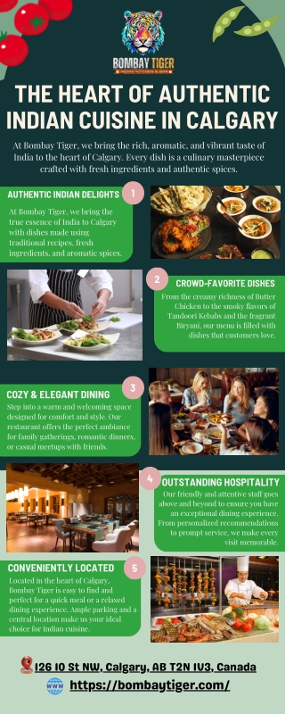 Bombay Tiger The Heart of Authentic Indian Cuisine in Calgary