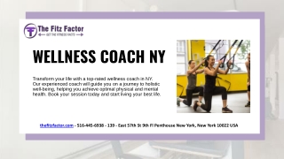 The Fitz Factor: Your Partner in Wellness and Transformation